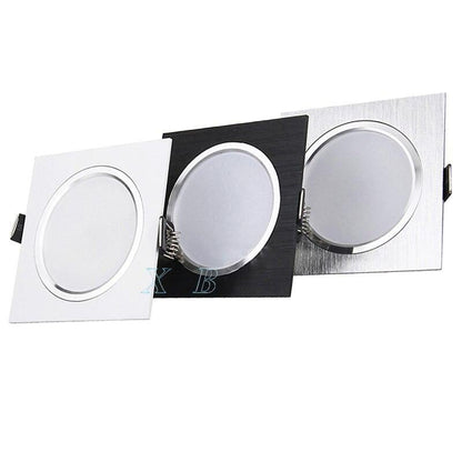 LED Downlight Square Recessed lights 3W 5W 7W 9W 12W LED Ceiling Lamp for Kitchen/Home/Office/Living room Indoor Lighting