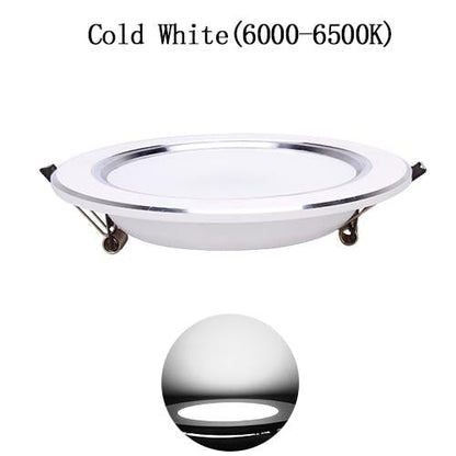 Ultra Bright Round RGB LED Downlight 3W 5W 7W 9W 10W 12W 15W Aluminum LED Down Light warm/cold Recessed Spot Light