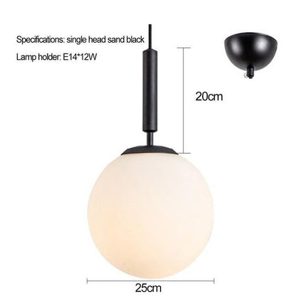 25cm Loft Nordic Pendant Lights Hanging Lamp Industrial Hanglamp Modern Brass Aluminum Suspension Dropshipping