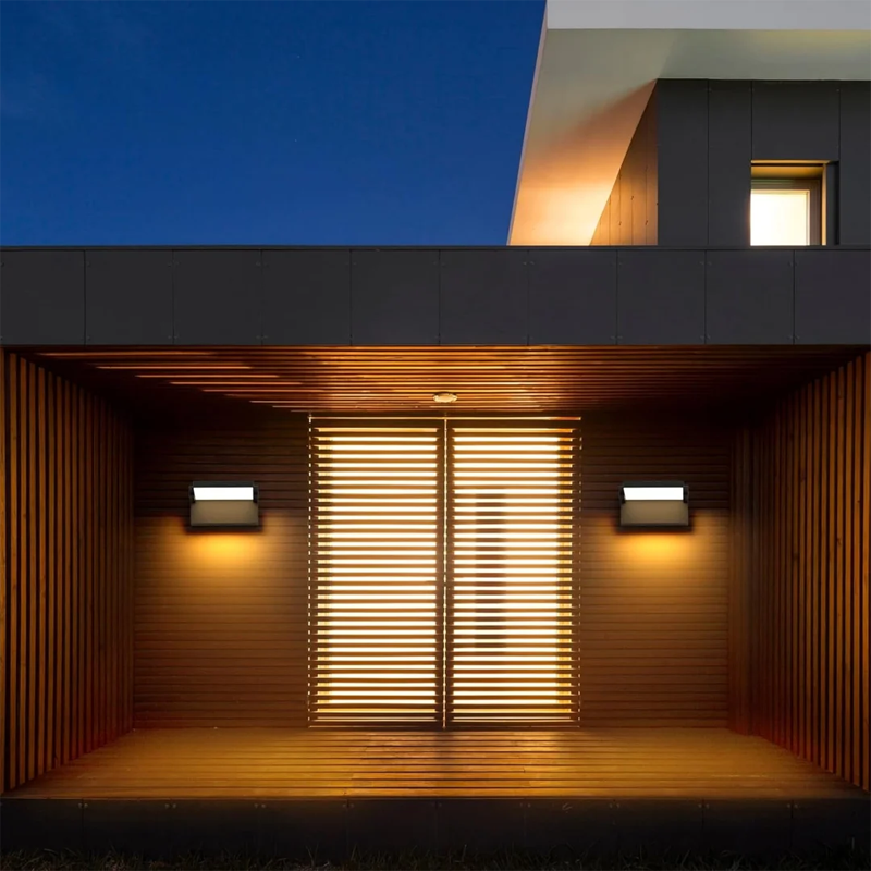 Modern Outdoor Wall Lamp Corridor Balcony Garden Living lamps Wall Light LED IP65 Waterproof With Sensor lights