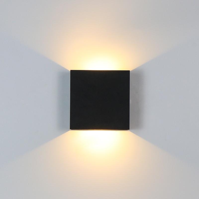 6W Up and Down Wall Lamps Dimmable LED Aluminium Wall Light LED Wall Lamp For Bedroom Living Room Corridor Aside Lighting BL06