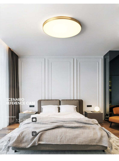 Modern atmosphere light luxury ultra thin ceiling lamp bedroom living room kitchen dining room ceiling lamp