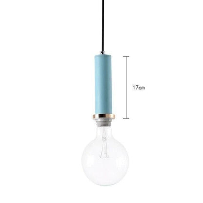 Nordic Macarons Pendant Lights E27 LED Modern Creative Hanging Lamp Design DIY For Bedroom Living Room Kitchen Restaurant