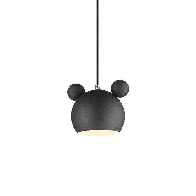Pendant Lights Nordic Macaron Wrought Iron Personality Cute Lighting Cartoon Corridor Bedroom Children's Bedside Lights
