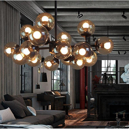 Modern Glass Pendant Light Nordic Dining Room Kitchen Hanglamp Designer Hanging Lamp Avize Lustre Lighting