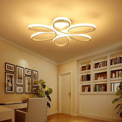 Modern Led Chandelier Ring Chandelier For Living Room Chandeliers Lustre Luminaria Chandelier Decoration