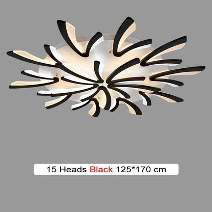 Acrylic Modern Led Ceiling Lights For Living Room Bedroom Dining Home Indoor Lamp Lighting Fixtures Luminaria Lampada