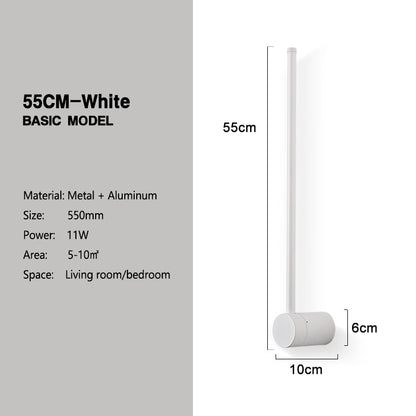 360 Degree Rotation LED Wall Lights Interior Wall Lamps Living Room Bedroom Indoor Wall