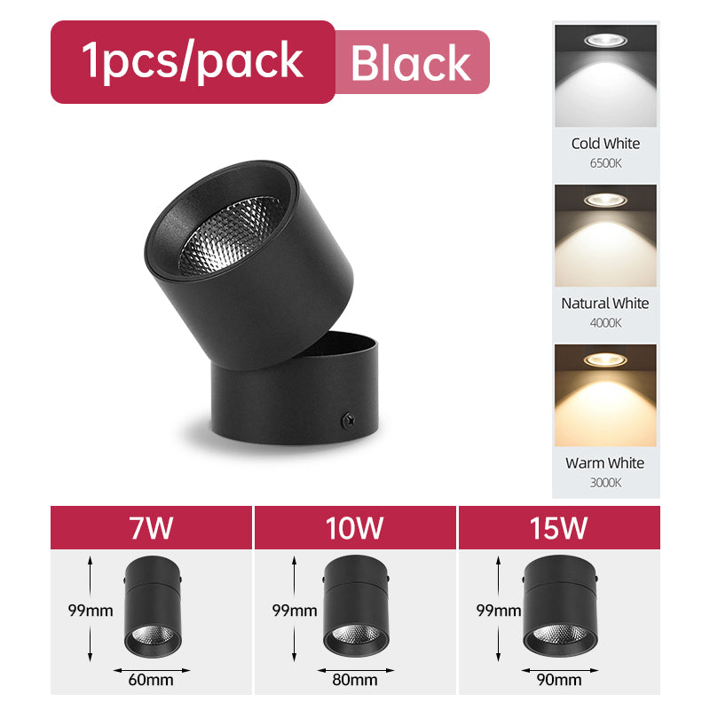 LED Downlight 3 Colour Change Home-Appliance Spotlight Indoor Ceiling Lamps Room Lustre Lights Led Spot