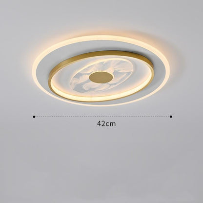 Living Room Ceiling Lamp Creative Feather Light Luxury LED Lamps