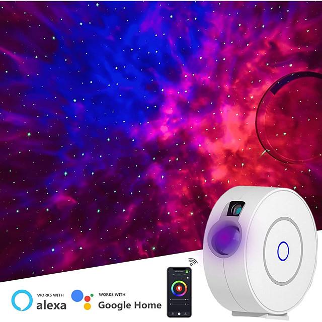 Galaxy Projector with Nebula APP Voice Control Alexa & Google Home Compatible Star Sky Night Light for Game Rooms Home Theatre Baby Room