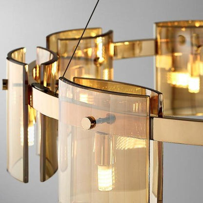 Modern Light Luxury Living Room Chandelier Simple Bedroom Creative High-end Nordic Restaurant Bar Main Light