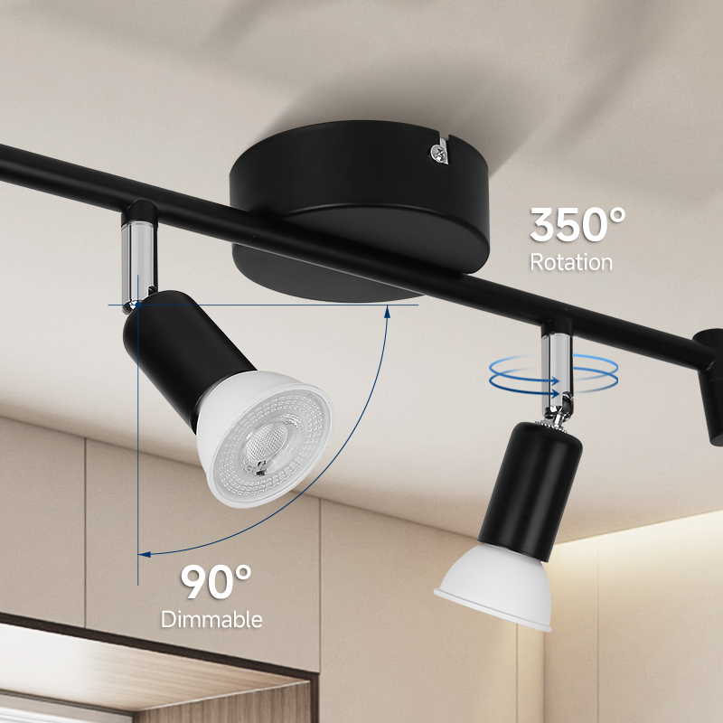 GU10 Modern Led Light Ceiling Lamp Led Ceiling Spotlights Living Room Light Fixture Indoor