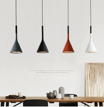 Modern Led Pendant Lights  White Light E27 Hanging Lamp Lampshade Home Chandelier