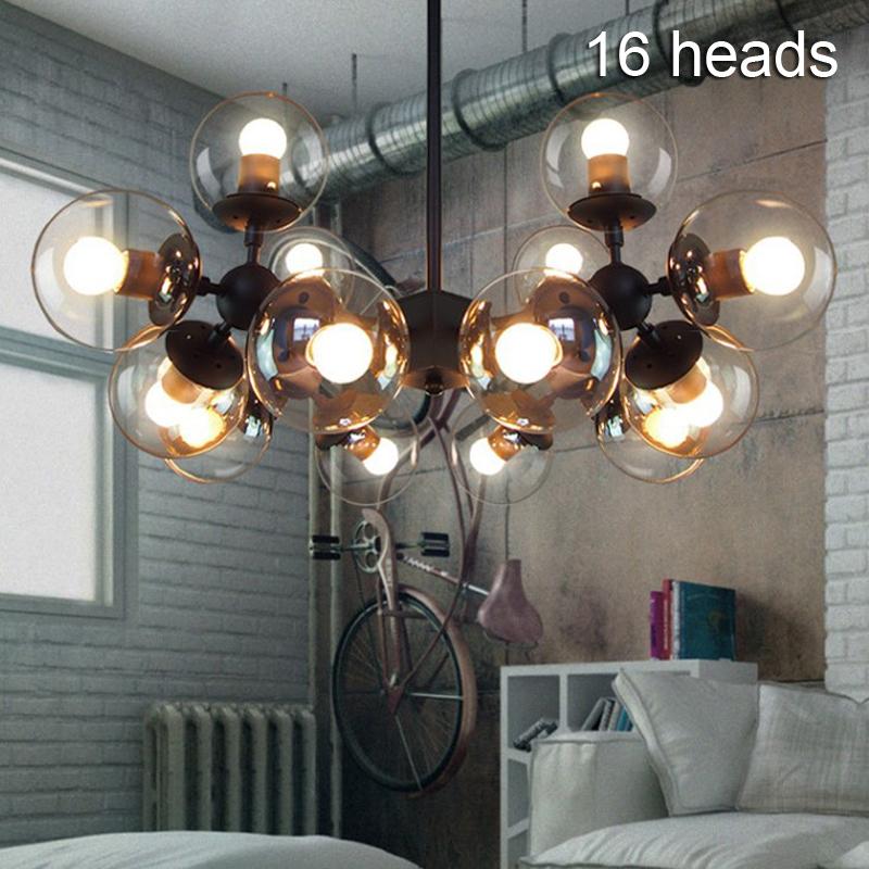 Modern Glass Pendant Light Nordic Dining Room Kitchen Hanglamp Designer Hanging Lamp Avize Lustre Lighting