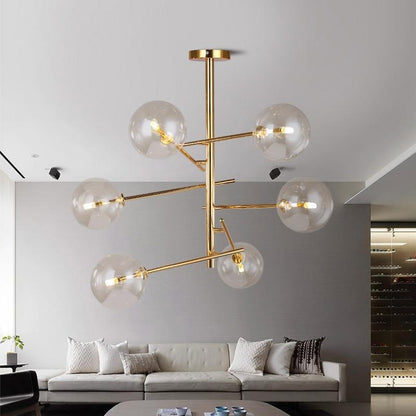 Europe Modern Creative Glass Pendant Light magic beans Glass Bubbles Study Livingroom Restaurant Cafe Decoration Lamp