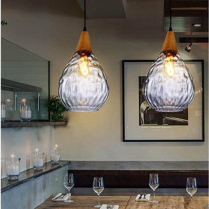 Modern Creative Europe Glass Pendant Light LED E27 With 3 Colors For Bedroom/Restaurant/Living Room/Kitchen/Cafe/Hotel/Office