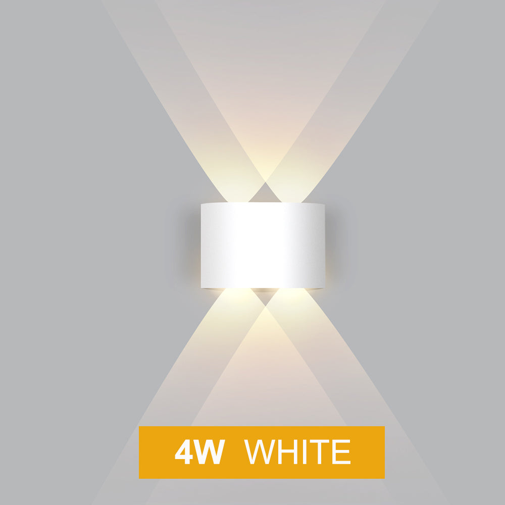 LED Wall Light Outdoor Waterproof Modern Nordic Style Indoor Wall Lamps Living Room Porch Garden Lamp 2W 4W 6W 8W 12W NR-69