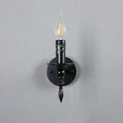 Vintage Wall Lamp American Retro Wall Light Bedroom Bedside Lights Industrial Style Porch Indoor Wall Lamp