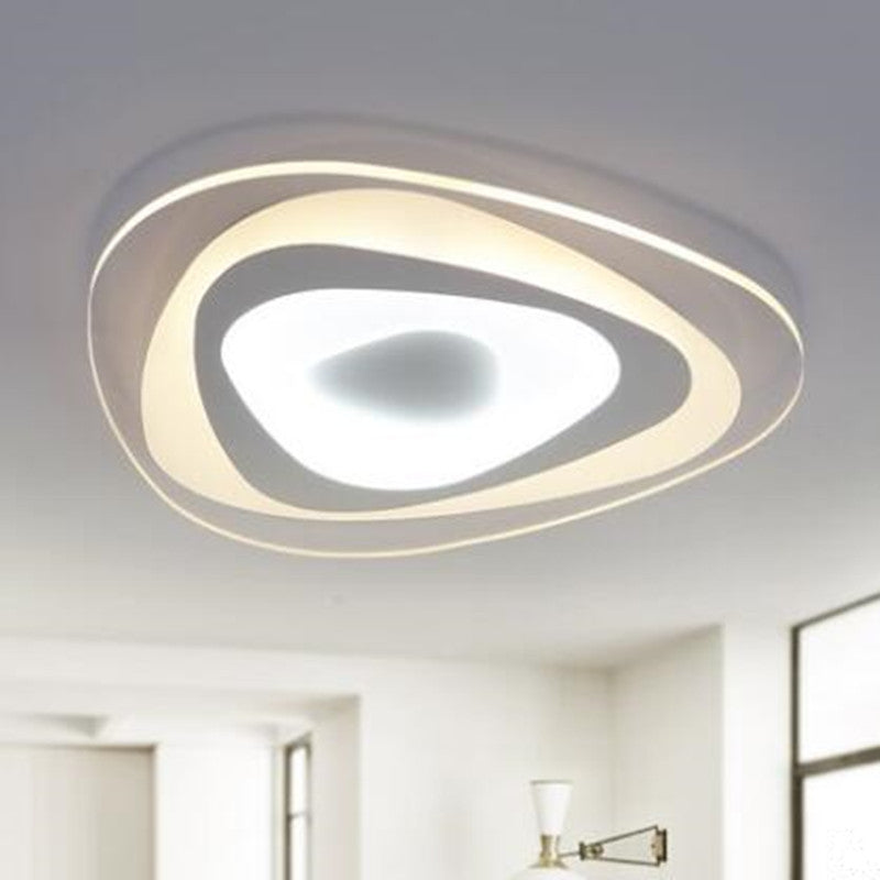 Modern Living Room Nodic Ceiling Lights LED Acrylie Flower Round Lamp Novelty Indoor Lighting Bedroom Light Fixture