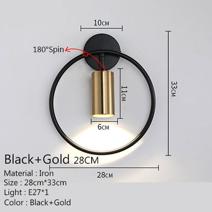 Nordic  Bedroom  Lights  Room Decor Wall Light Lamps for Living Room Gold Wall  Decor  Lights