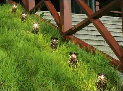 8 Pcs Solar Powered LED Garden Lights, Automatic Led for Patio, Yard and Garden