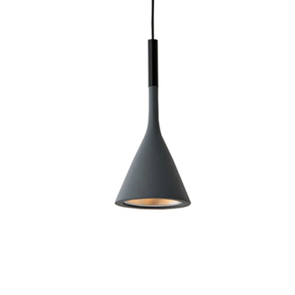 LED  Pendant Lights Imitation Concrete Resin Hanging Lamp Black White Red /Grey For Restaurant Bedroom Home Decor Lighting