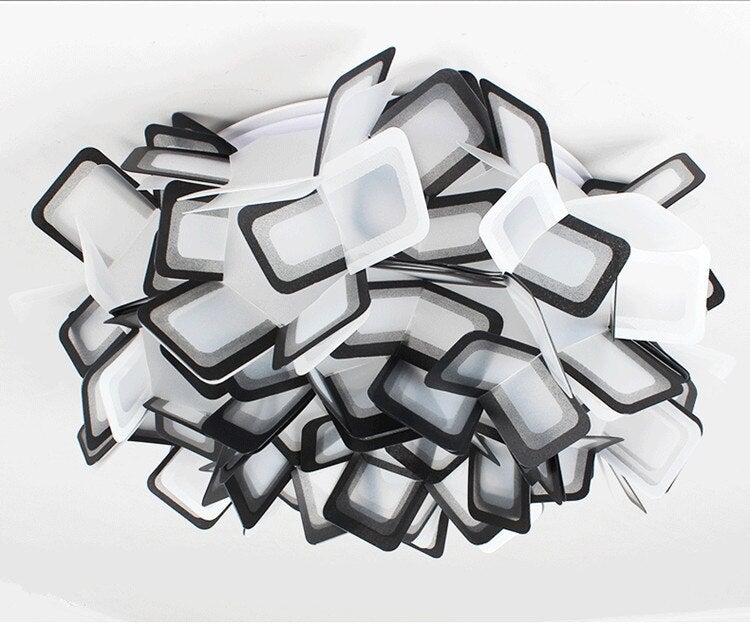 Modern LED Lamp Ceiling Lights Indoor Lamp Ceiling Lighting PVC Living Bedroom Shop Casting Molding Seal Dustproof Hardlights