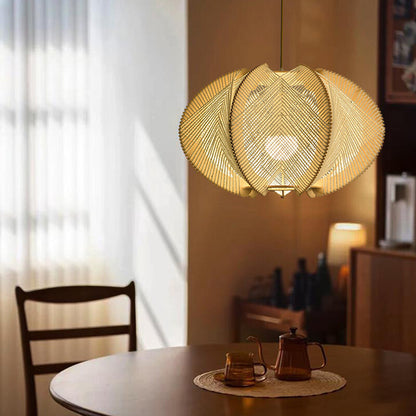 ZK50 retro creative dining room cotton rope chandelier bedroom dining room ceiling lamp decorative lighting fixture E27