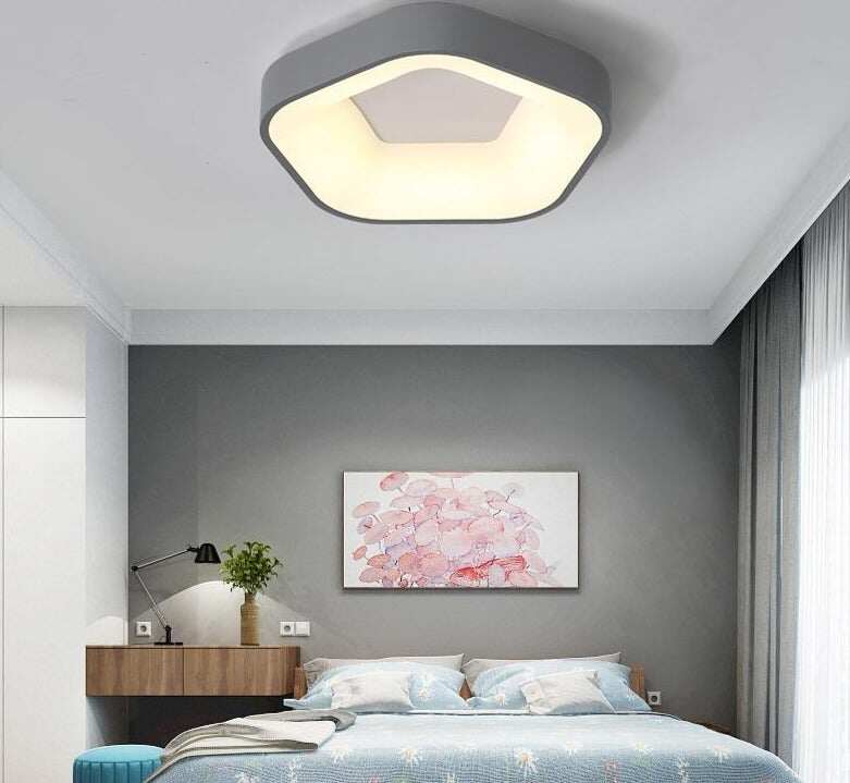 Nordic LED Ceiling Lights For Bedroom Kitchen Post Modern Lighting Ceiling Lamp Dimmable With Remote Creative Living Room Light