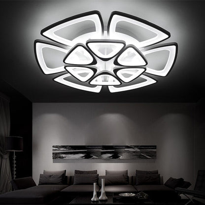 LED Modern Flower Iron Acryl  LED Lamp.LED Light.Ceiling Lights.LED Ceiling Light.Ceiling Lamp For Foyer Bedroom Dinning Room