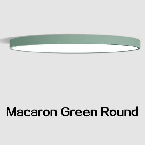 LED Ceiling Light Modern Lamp Living Room Lighting Fixture Bedroom Kitchen Surface Mount Flush Panel Remote Control