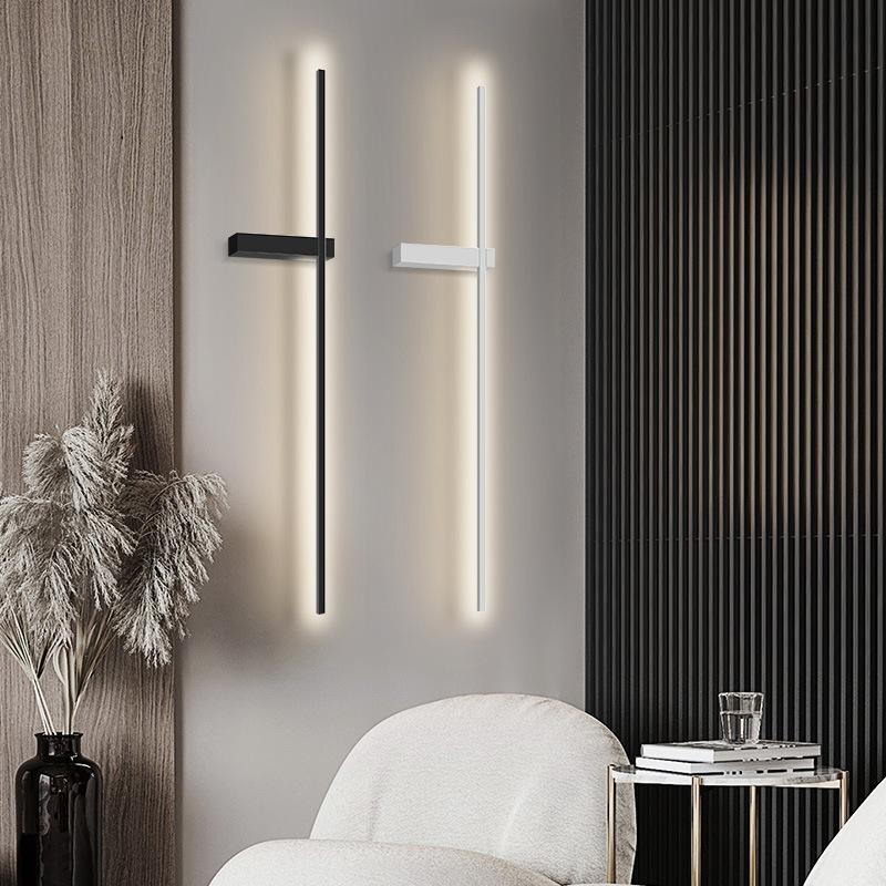 Long Wall Lamp Background Line Wall Lamp