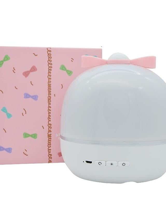 Music Projector Night Light With  Speaker Chargeable Universe Starry Sky Rotate LED Lamp Colorful Flashing Star Kids Baby Gift