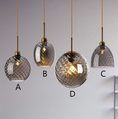 Modern LED Pendant Lights Hotel Living Room Restaurant Lighting Bedroom Light Fixtures Home Decoration Hanging Lamp Glass Lights