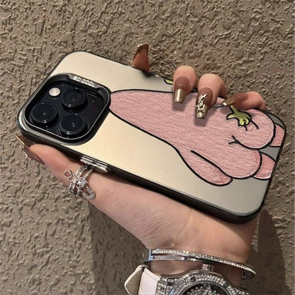 Hot S-SpongeBobs Pinch Butt Couple Phone Case For iPhone 17 16 Pro Max Case 15 14 13 12 11 Pro XR X XS Max 8 7 TPU Shockproof Cover