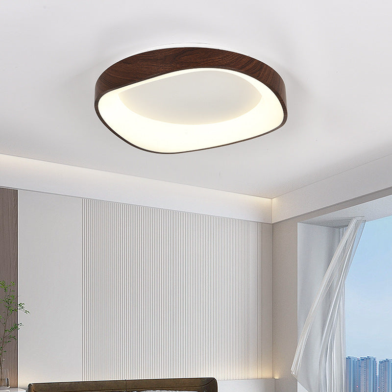 LED Ceiling Lamp Bedroom Corridor Modern Wood Ceiling Lights Living Room Decorative Light Fixture