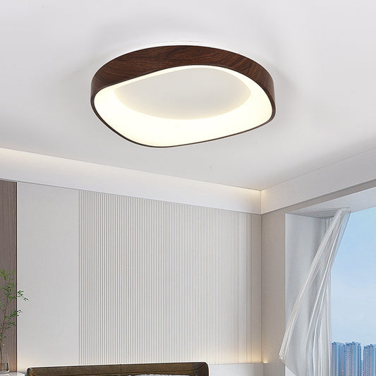 LED Ceiling Lamp Bedroom Corridor Modern Wood Ceiling Lights Living Room Decorative Light Fixture
