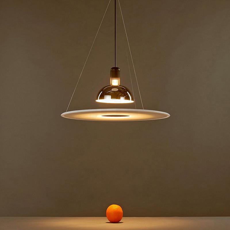 Creative Minimalist Restaurant Flying Saucer Chandeliers