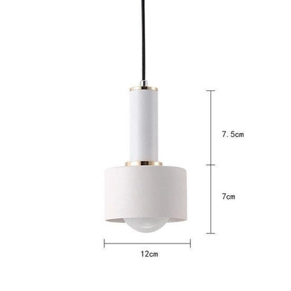 Nordic Macarons Pendant Lights E27 LED Modern Creative Hanging Lamp Design DIY For Bedroom Living Room Kitchen Restaurant