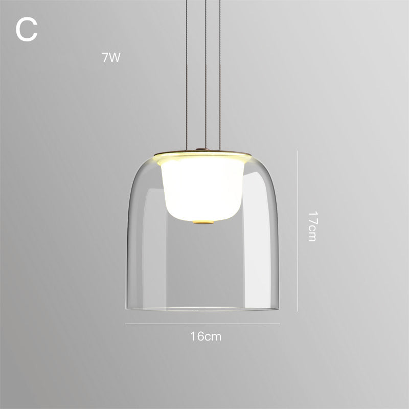 Designer Pendant Lights Glass lampshade lustre Living Room light Dining Room Hanging Lamp Indoor lighting