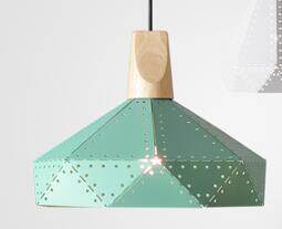 Pendant Light Modern E27 Macron Color Pendant Lamp Wood Iron Lampshade Cable 1.2m Pendant Lamp For Bedroom