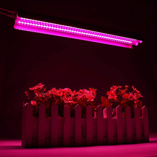 LED Grow Lights 500W Full Spectrum Growing LED Lamp Lighting 50cm Double tube plant chandelier for Hydroponic Indoor Plants