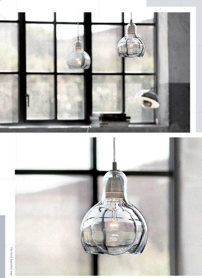 Modern Creative Personality E27 Single Head Hoist Pendant Lamps For Living Room Dining Room Bedroom Study Aisle Restaurant Cafe
