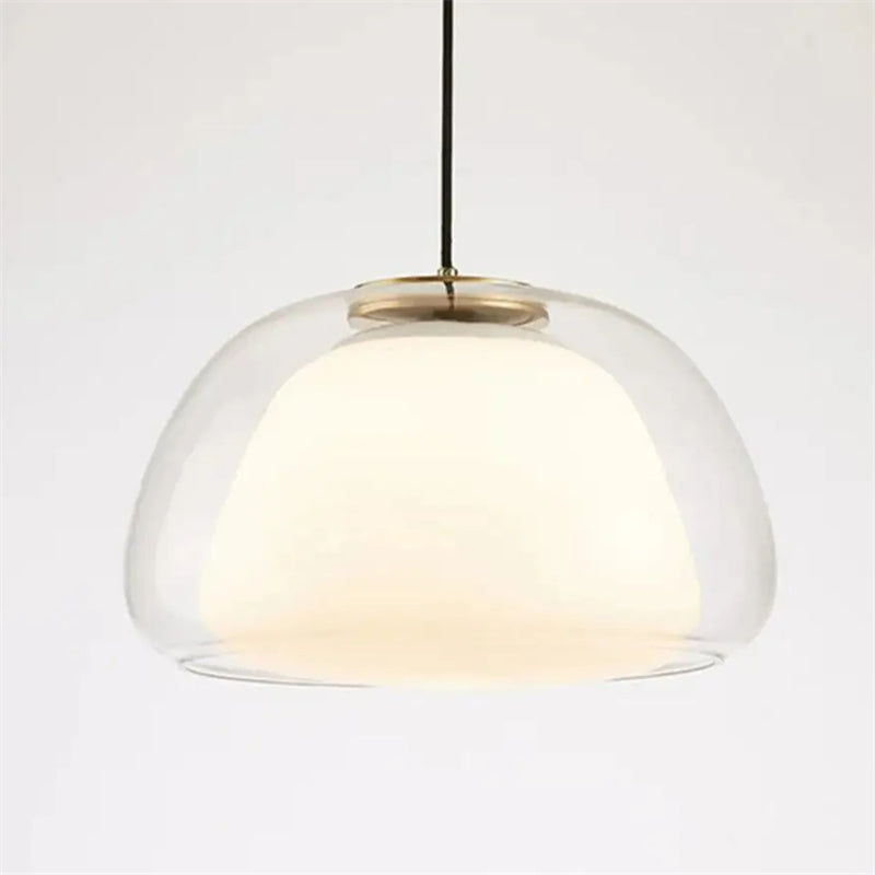 Modern LED Glass Pendant Light Designer Jelly Pendant Lamp For Living Room Kitchen Restaurant Simple Dining Table Hanging Light