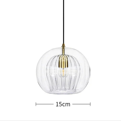 Nordic Modern Glass Pendant Lamp Restaurant Bedroom Bedside Dining Room Kitchen Lights Island Counter Bar Lighting Hanging Home