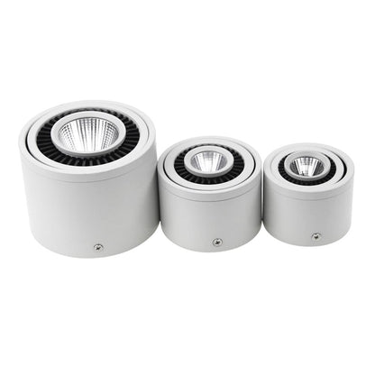 Dimmable Surface Mounted LED COB Downlight 5W/7W/9W/15W LED Lamp Ceiling Spot Light with LED Driver White/Warm White