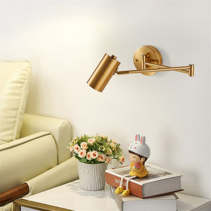 Nordic Wall lamp for bedroom Foldable led Wall light fixture Adjustable Angle Gold/black indoor lighting For home Bedside Lights