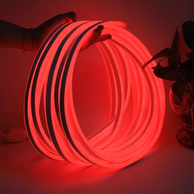 Neon Flex Led Strip Light AC220V SMD2835 Waterproof Flexible Lighting Power Plug Outdoor Festival Decoration Strips Neon Lights-2