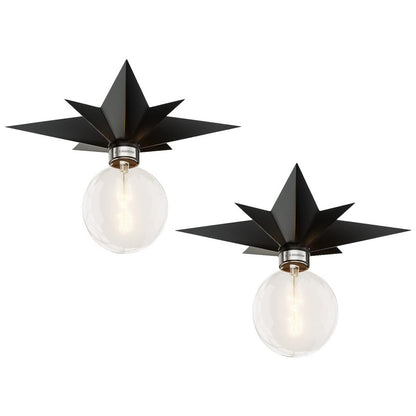Creative Star Wall Lamp LED Wall Lamp for Luxury Living Room Bedroom Bedside Hotels Background